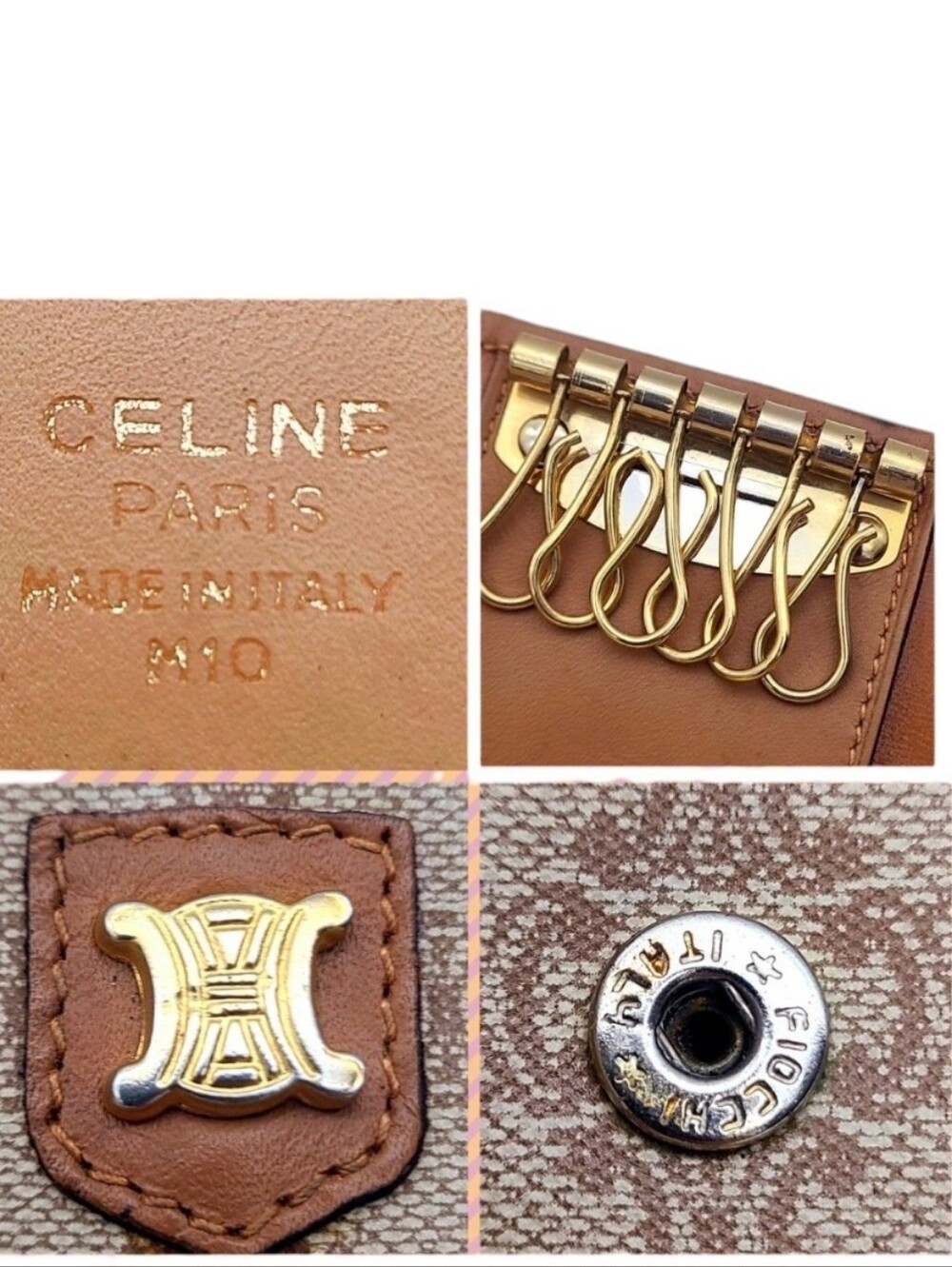CELINE Macadam 6-Key Holder Case - Picture 7 of 15